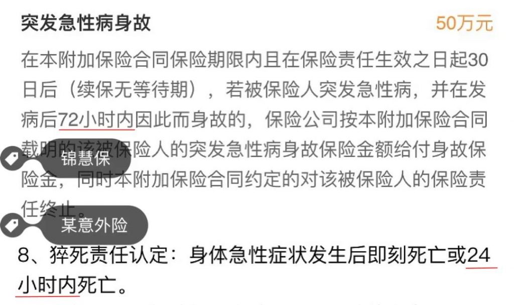 这款锦慧保意外险每年低至35元：自费药可报销，急性病猝死也能赔！插图14