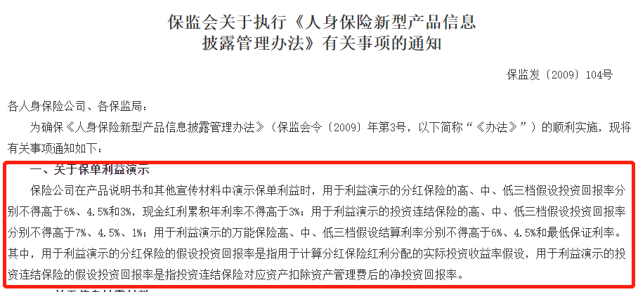 银保监会再出新规：这三种理财险，收益率要讲真话了！插图14