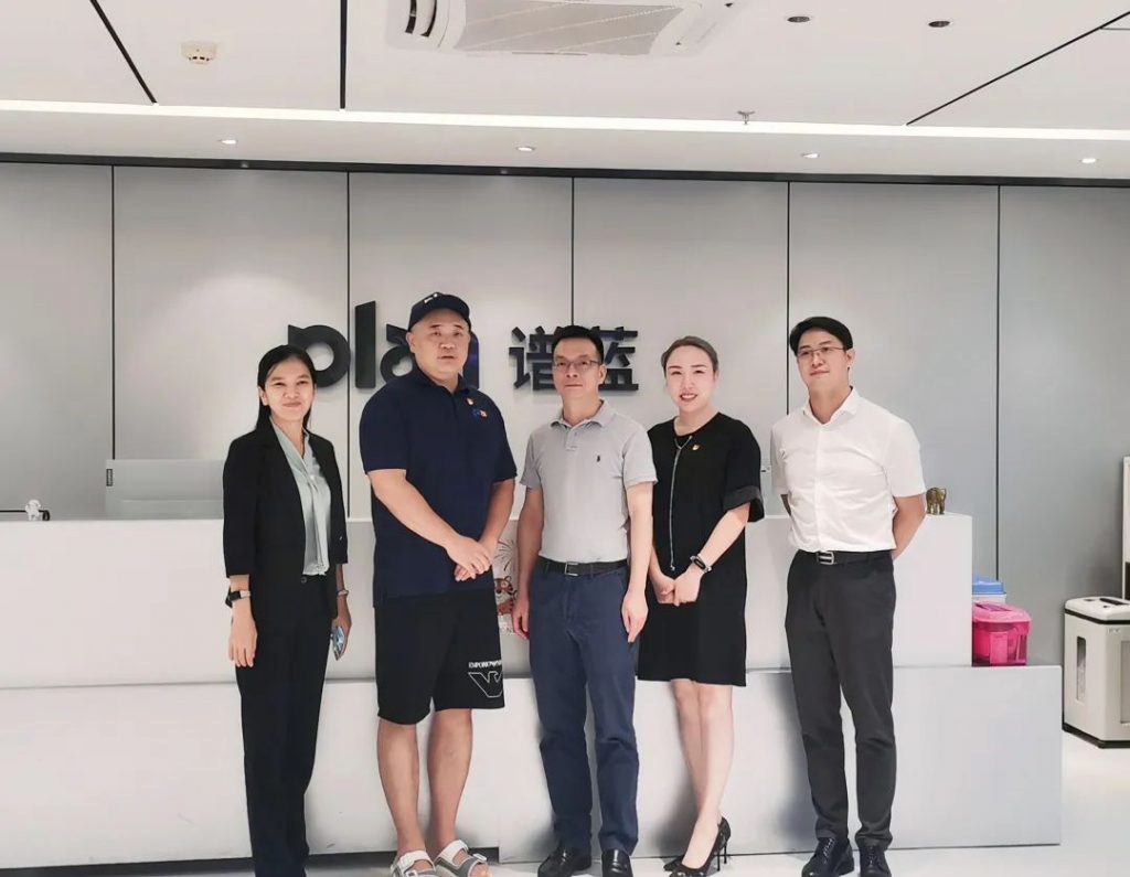 海珠区委常委、常务副区长傅晓初同志莅临谱蓝参观交流插图4