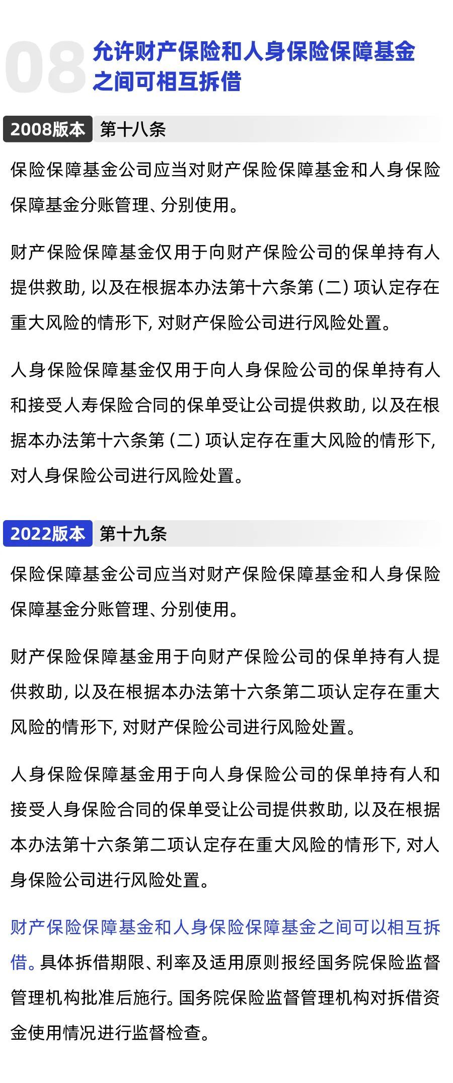 保险保障基金将扩容，险企风险大缴纳多！基金不救助哪些人？插图22