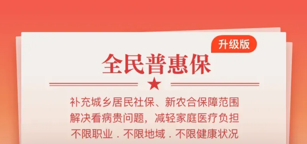 【全民普惠保升级版】一款全国都能买的惠民保，且社保内外都能报销！插图