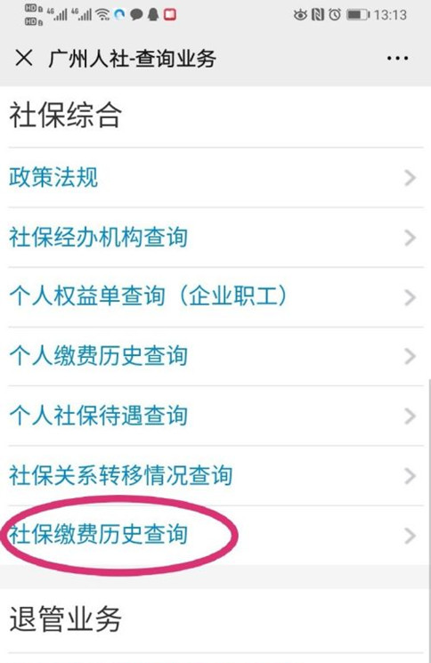养老保险缴费明细查询插图4