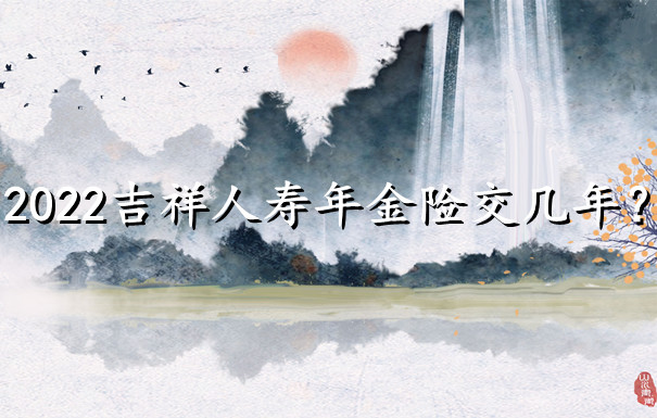 吉祥年金保险有哪些？插图