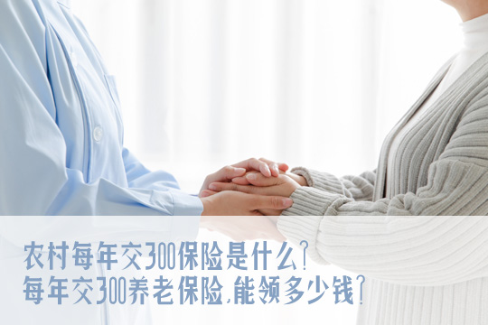 农村每年交300保险是什么？农村老年人养老保险？怎么交？怎么查？插图