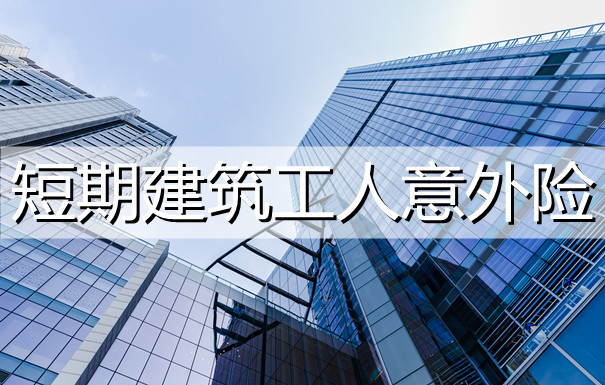 短期建筑工人意外险价格，6个建筑工人意外险价格插图