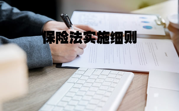 《保险法实施细则》插图