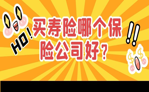 哪家保险公司买寿险比较好？插图