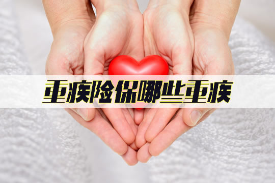 重疾险可以理赔哪些大病？插图