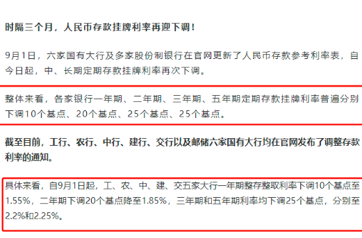 降息+降准，低利率时代如何存钱？插图2