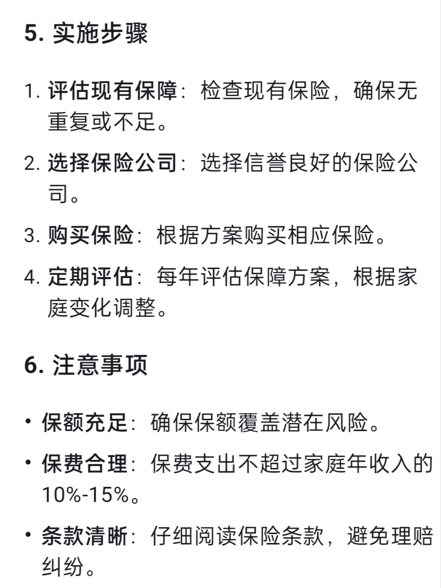 看着DeepSeek做的这份保障方案，我们沉默了……插图6