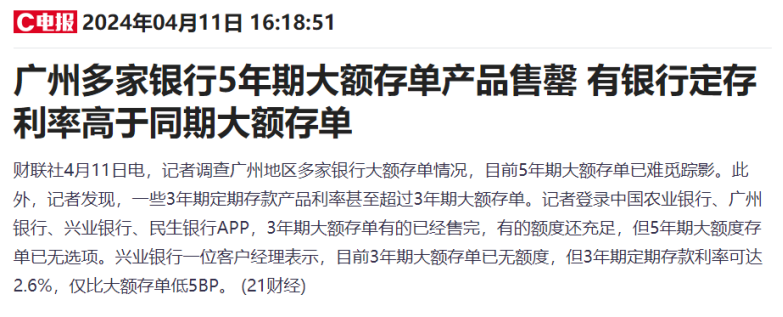 大额存单也顶不住了……插图6