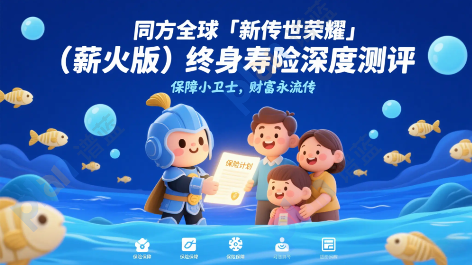 同方全球「新传世荣耀」（薪火版）终身寿险与竞品对比测评