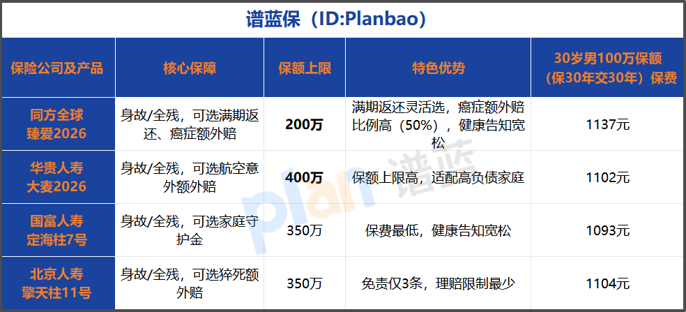 2026年定期寿险怎么买?家庭顶梁柱必看的投保全攻略插图1 2026年定期寿险怎么买?家庭顶梁柱必看的投保全攻略插图1