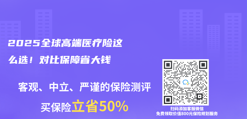 2025全球高端医疗险这么选！对比保障省大钱插图