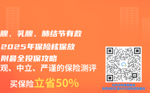 甲状腺、乳腺、肺结节有救了！2025年保险核保放宽，附最全投保攻略