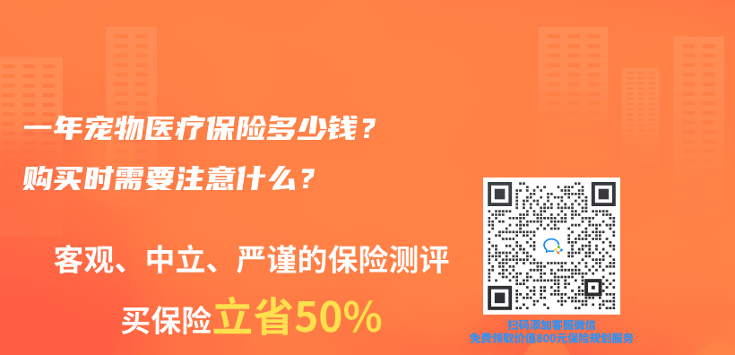 一年宠物医疗保险多少钱？购买时需要注意什么？插图