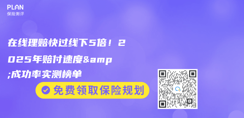 在线理赔快过线下5倍！2025年赔付速度&成功率实测榜单插图