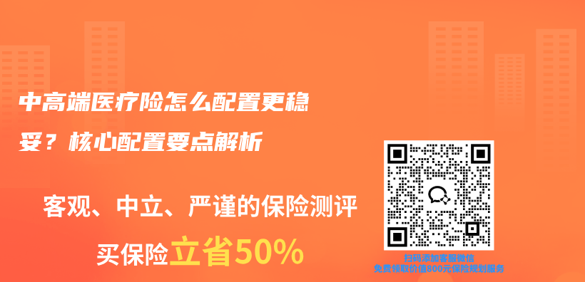 中高端医疗险怎么配置更稳妥?核心配置要点解析插图 中高端医疗险怎么配置更稳妥?核心配置要点解析插图