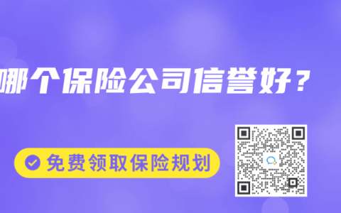 哪个保险公司信誉好？