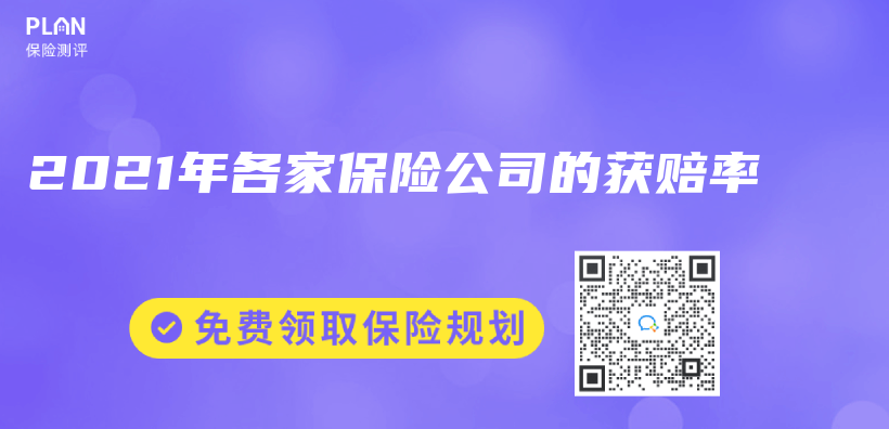 2021年各家保险公司的获赔率插图