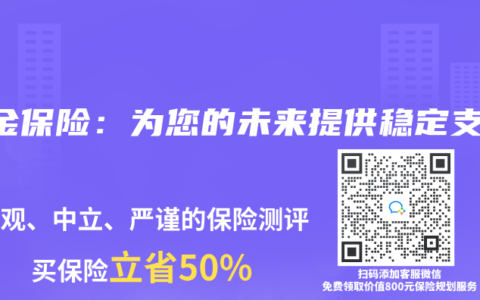 年金保险：为您的未来提供稳定支持