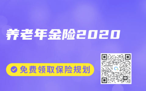 养老年金险2020