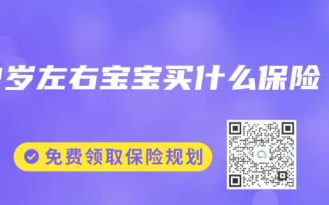 2岁左右宝宝买什么保险