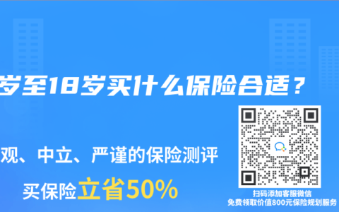 12岁至18岁买什么保险合适？