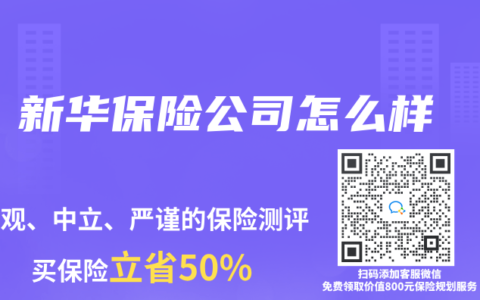 新华保险公司怎么样