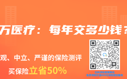 百万医疗：每年交多少钱？