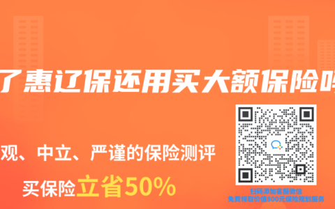 买了惠辽保还用买大额保险吗