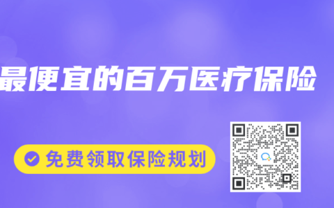 最便宜的百万医疗保险