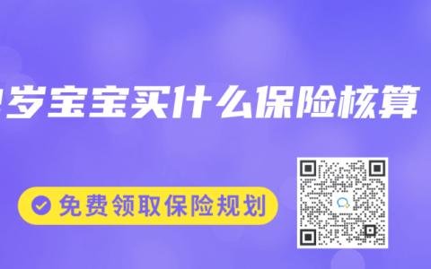 2岁宝宝买什么保险核算