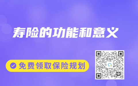 寿险的功能和意义