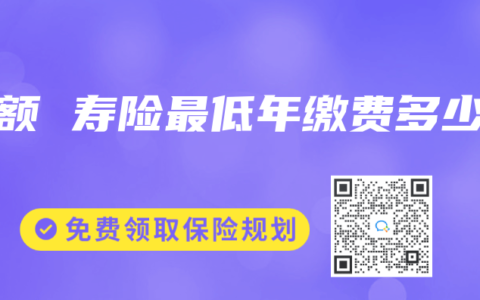 增额 寿险最低年缴费多少