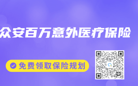 众安百万意外医疗保险