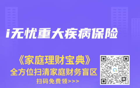 i无忧重大疾病保险