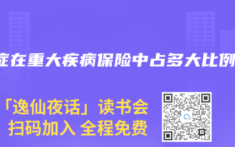 癌症在重大疾病保险中占多大比例？