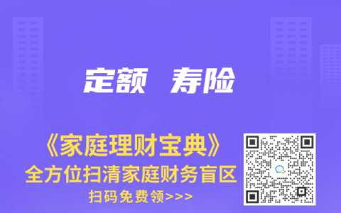 定额 寿险