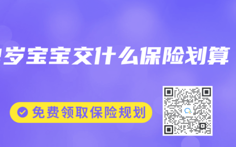 2岁宝宝交什么保险划算