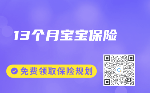 13个月宝宝保险