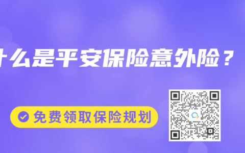 什么是平安保险意外险？