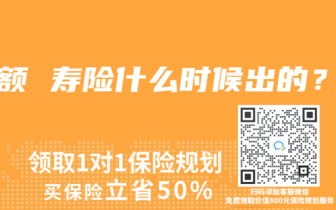 增额 寿险什么时候出的？