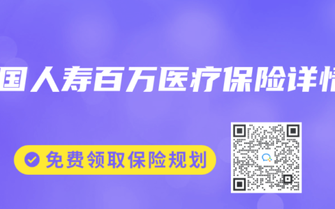 中国人寿百万医疗保险详情