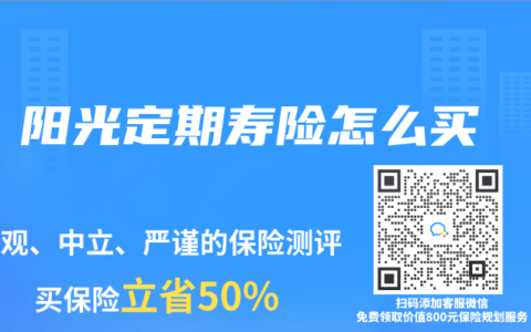 阳光定期寿险怎么买