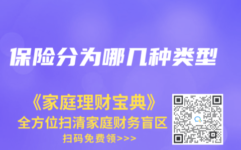 保险分为哪几种类型