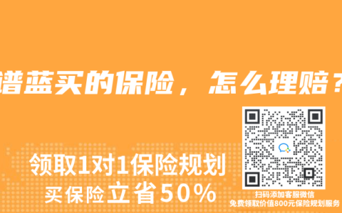 在谱蓝买的保险，怎么理赔？