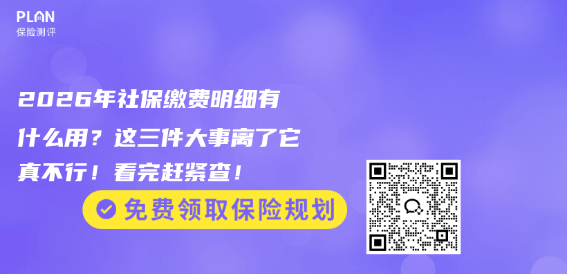 2026年社保缴费明细有什么用?这三件大事离了它真不行!看完赶紧查!插图 2026年社保缴费明细有什么用?这三件大事离了它真不行!看完赶紧查!插图