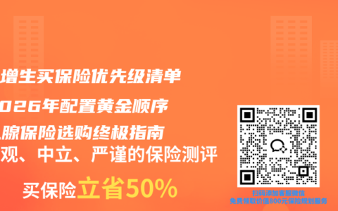 乳腺增生买保险优先级清单！2026年配置黄金顺序，乳腺保险选购终极指南