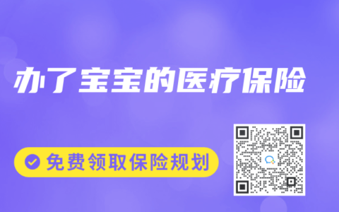 办了宝宝的医疗保险